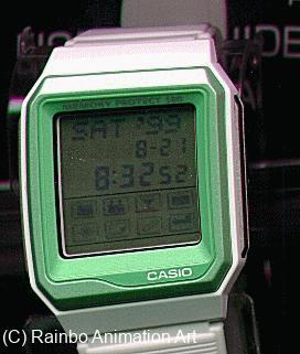 Casio Toy Story Alien Databank Touch Screen Watch image